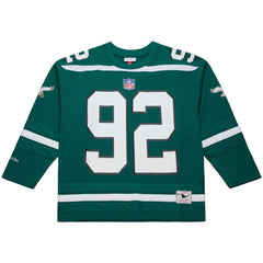 Reggie White Philadelphia Eagles Maxxed Out Fashion Hockey Jersey - Kelly Green Jerseys