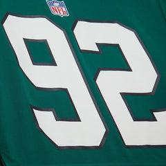 Reggie White Philadelphia Eagles Maxxed Out Fashion Hockey Jersey - Kelly Green Jerseys