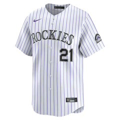 Kyle Freeland Colorado Rockies Nike Home Limited Player Jersey - White Jerseys