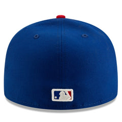 Chicago Cubs New Era Alternate Authentic Collection On-Field 59FIFTY Fitted Hat - White/Royal Hats