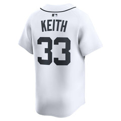 Colt Keith Detroit Tigers Nike Home Limited Player Jersey - White Jerseys