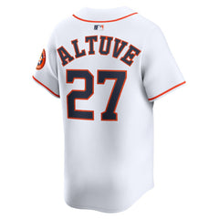 Jose Altuve Houston Astros Nike Home Limited Player Jersey - White Jerseys