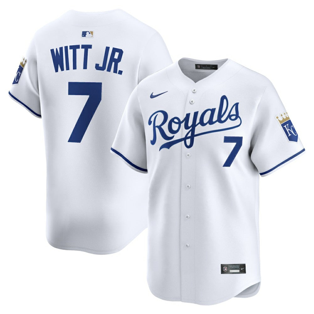Bobby Witt Jr. Kansas City Royals Nike Home Limited Player Jersey - White Jerseys
