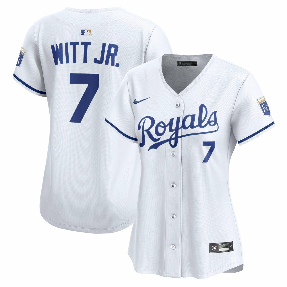Bobby Witt Jr. Kansas City Royals Nike Women's Home Limited Player Jersey - White Jerseys