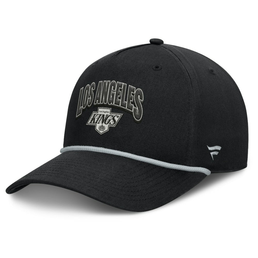 Los Angeles Kings Fanatics Decades Collection A-Frame Adjustable Hat - Black | US 202768470