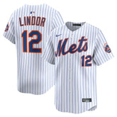 Francisco Lindor New York Mets Nike Home Limited Jersey - White Jerseys