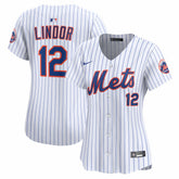 Francisco Lindor New York Mets Nike Women's Home Limited Jersey - White Jerseys
