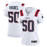 Mike Vrabel New England Patriots Women's Retired Player Game Jersey - White Jerseys