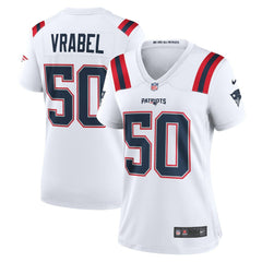 Mike Vrabel New England Patriots Women's Retired Player Game Jersey - White Jerseys