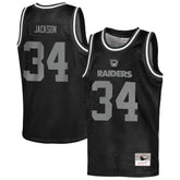 Bo Jackson Las Vegas Raiders Youth Retired Player NFL Basketball Fashion Jersey - Black Jerseys