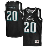 Brian Dawkins Philadelphia Eagles Youth Retired Player NFL Basketball Fashion Jersey - Black Jerseys