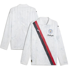 Manchester City x KidSuper 2025 FIFA Club World Cup Retro Long Sleeve T-Shirt White - Puma sale