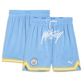 Manchester City 2025 FIFA Club World Cup Hoops Reversible Shorts Light Blue - Puma for sale
