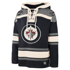 Winnipeg Jets '47 Superior Lacer Hoodie - Navy | US 202773267