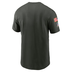 New Orleans Saints 2025 Salute to Service Sideline Primary Edge Dri-FIT T-Shirt - Forest Green T-shirts