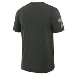 Chicago Bears 2025 Salute to Service Sideline Slub Dri-FIT T-Shirt - Dark Green T-shirts