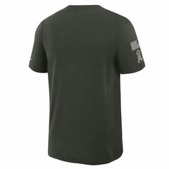 Detroit Lions 2025 Salute to Service Sideline Slub Dri-FIT T-Shirt - Dark Green T-shirts