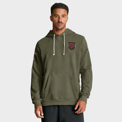 Chicago Bears 2025 Salute to Service Sideline Standard Issue Dri-FIT Hoodie - Olive Hoodies