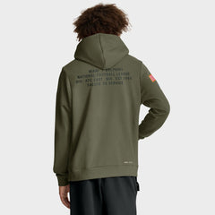Miami Dolphins 2025 Salute to Service Sideline Standard Issue Dri-FIT Hoodie - Olive Hoodies
