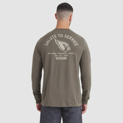 Arizona Cardinals 2025 Salute to Service Sideline Long Sleeve T-Shirt - Olive T-shirts