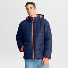 Denver Broncos Full-Zip Hooded Jacket - Navy Jackets