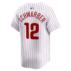 Kyle Schwarber Philadelphia Phillies Nike Home Limited Player Jersey - White Jerseys