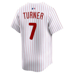 Trea Turner Philadelphia Phillies Nike Home Limited Player Jersey - White Jerseys
