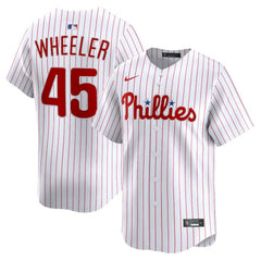Zack Wheeler Philadelphia Phillies Nike Home Limited Player Jersey - White Jerseys