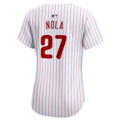 Aaron Nola Philadelphia Phillies Nike Women's Home Limited Player Jersey - White Jerseys