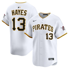 Ke'Bryan Hayes Pittsburgh Pirates Nike Home Limited Player Jersey - White Jerseys
