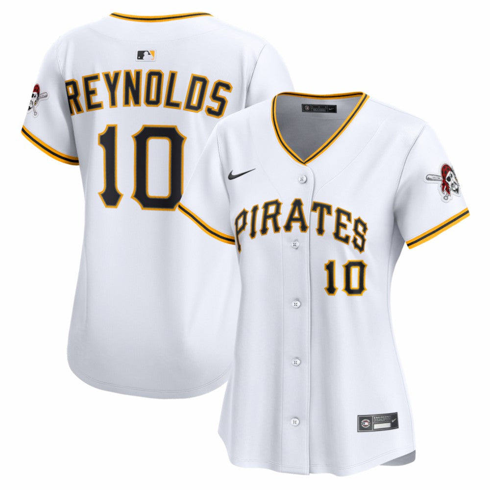 Bryan Reynolds Pittsburgh Pirates Nike Women's Home Limited Player Jersey - White Jerseys