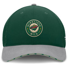 Minnesota Wild Fanatics Fundamentals Span Flex Hat - Green | US 202777466
