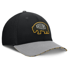 Boston Bruins Fanatics Fundamentals Span Flex Hat - Black | US 202777469