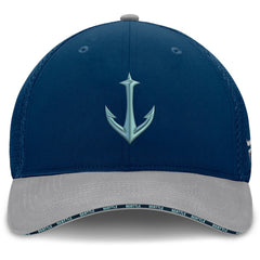 Seattle Kraken Fanatics Fundamentals Span Flex Hat - Deep Sea Blue | US 202777475