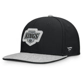 Los Angeles Kings Fanatics Fundamentals Loden Snapback Hat - Black | US 202777496