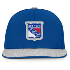 New York Rangers Fanatics Fundamentals Loden Snapback Hat - Blue | US 202777499