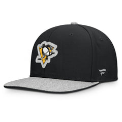 Pittsburgh Penguins Fanatics Fundamentals Loden Snapback Hat - Black | US 202777503