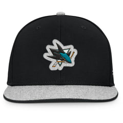 San Jose Sharks Fanatics Fundamentals Loden Snapback Hat - Black | US 202777505