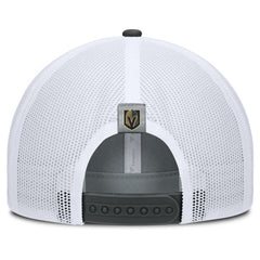 Vegas Golden Knights Fanatics Fundamental Adapt Trucker Adjustable Hat - Gray/Charcoal | US 202777674