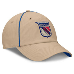 New York Rangers Fanatics Heritage Setoff Adjustable Hat - Tan | US 202777697