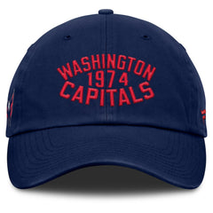 Washington Capitals Fanatics Fundamentals Archer Adjustable Hat - Navy | US 202777769