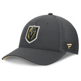 Vegas Golden Knights Fanatics Authentic Pro Home Ice Trucker Adjustable Hat - Charcoal | US 202777799