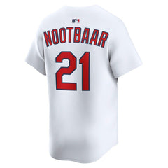 Lars Nootbaar St. Louis Cardinals Nike Home Limited Player Jersey - White Jerseys