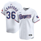 Wyatt Langford Texas Rangers Nike Home Limited Player Jersey - White Jerseys