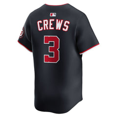 Dylan Crews Washington Nationals Nike Alternate Limited Jersey - Navy Jerseys