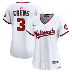 Dylan Crews Washington Nationals Nike Women's Home Limited Player Jersey - White Jerseys