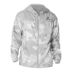 Colorado Avalanche Columbia Camo Flash Challenger Omni-Shade Full-Zip Hoodie Windbreaker - Gray | US 202780768