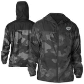 Los Angeles Kings Columbia Camo Flash Challenger Omni-Shade Full-Zip Hoodie Windbreaker - Black | US 202780781