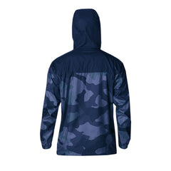 Nashville Predators Columbia Camo Flash Challenger Omni-Shade Full-Zip Hoodie Windbreaker - Navy | US 202780786