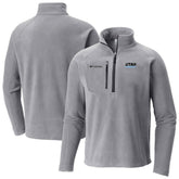 Utah Mammoth Columbia Fast Trek III Raglan Half-Zip Fleece Jacket - Gray | US 202781088